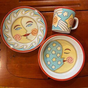 Tiffany bone china set - unused in original packaging